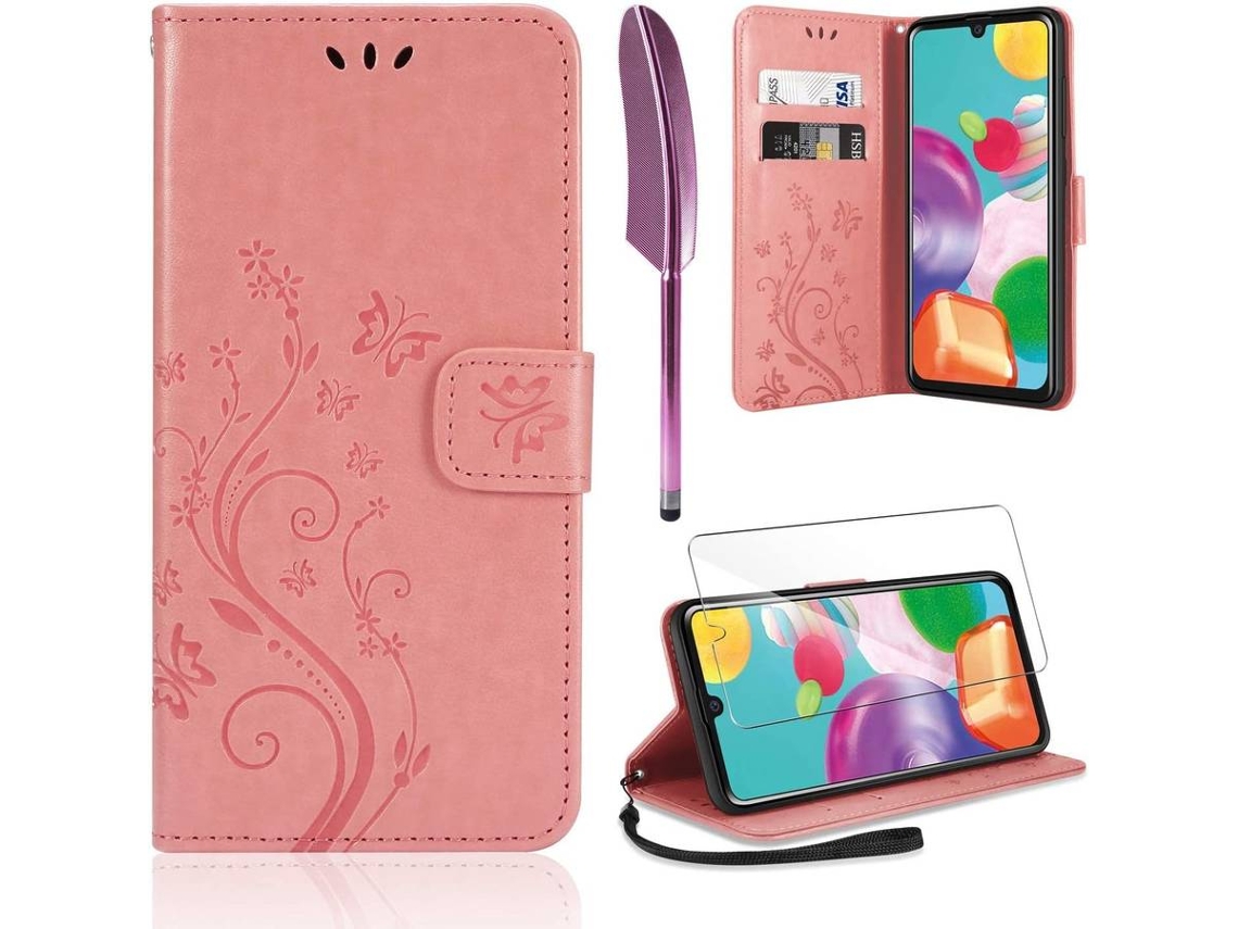 Capa Samsung Galaxy A41 HONGWE. Rosa