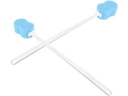 Conjunto De 2 Escovas Esponja Para O Corpo Healvian Com Cabo Longo, Esfoliação Suave E Limpeza Para Banho