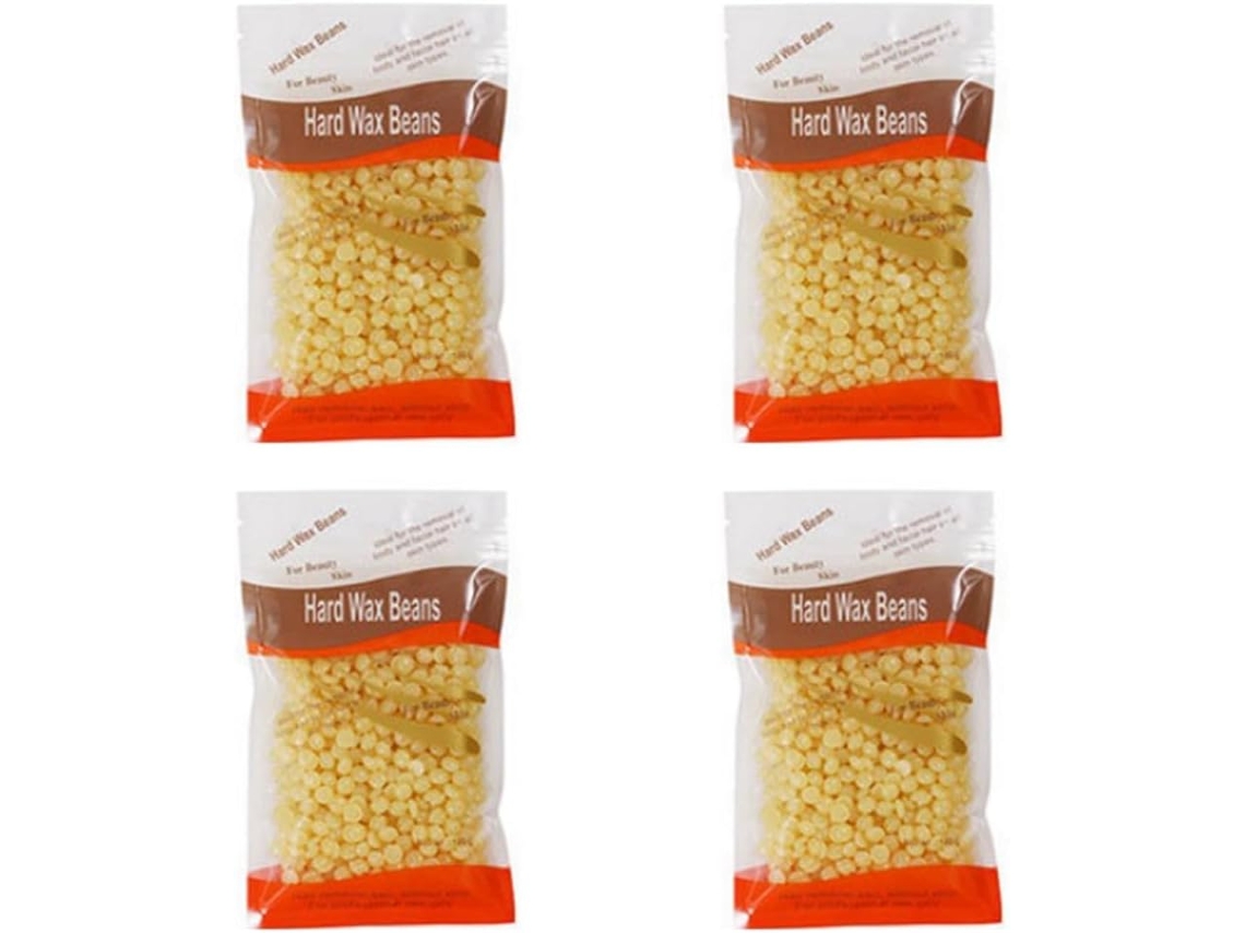Grãos de cera SFUSHOS para depilação quente, 500g