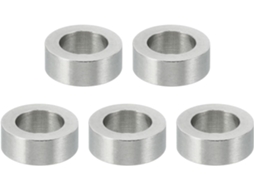 Espaçadores Patikil M10 Em Aço Inoxidável, Conjunto De 5 Peças Espaçador Metálico Em Aço Inoxidável, 10, 2mm De Diâmetro