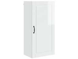 Armário de Cozinha com Porta Branco Brilhante 50x31x100 cm MAISON EXCLUSIVE