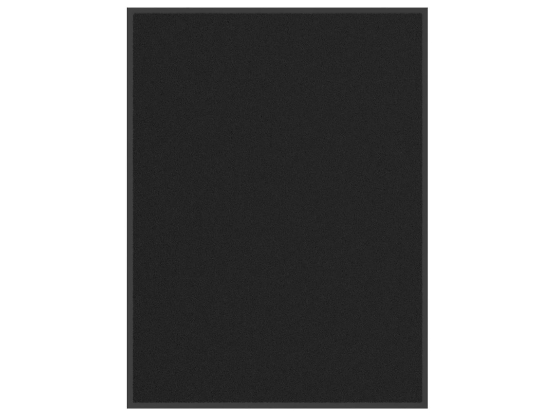 Vidaxl Capacho 90x120 Cm Preto
