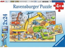 Puzzle RAVENSBURGUER Hard at Work (24 Peças)