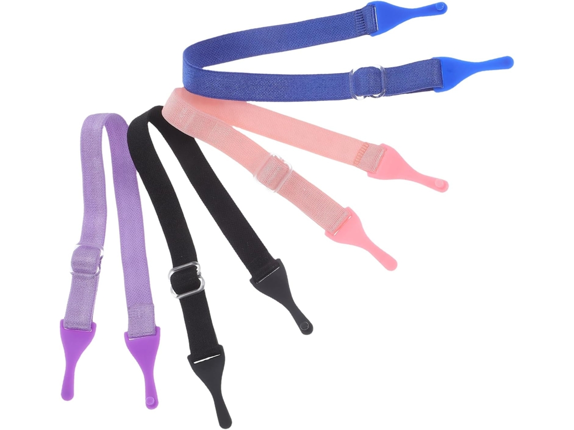 Conjunto De 4 Tiras Elásticas Ajustáveis Para Óculos.