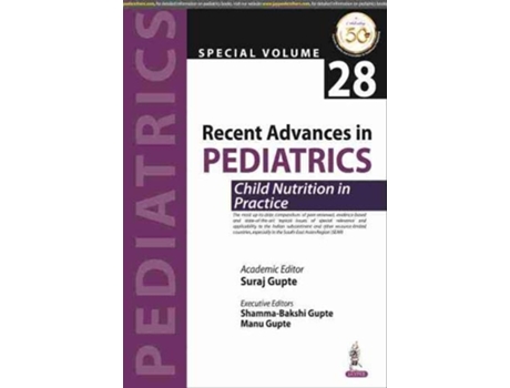 Livro Recent Advances in Pediatrics Child Nutrition in Practice de Suraj Gupte (Inglês)