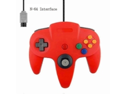 Pacote Com 2 Controles Com Fio Vintage De 64 Bits Para N64, Para Substituição De Gamepad De Jogos Retrô Ly Ebike