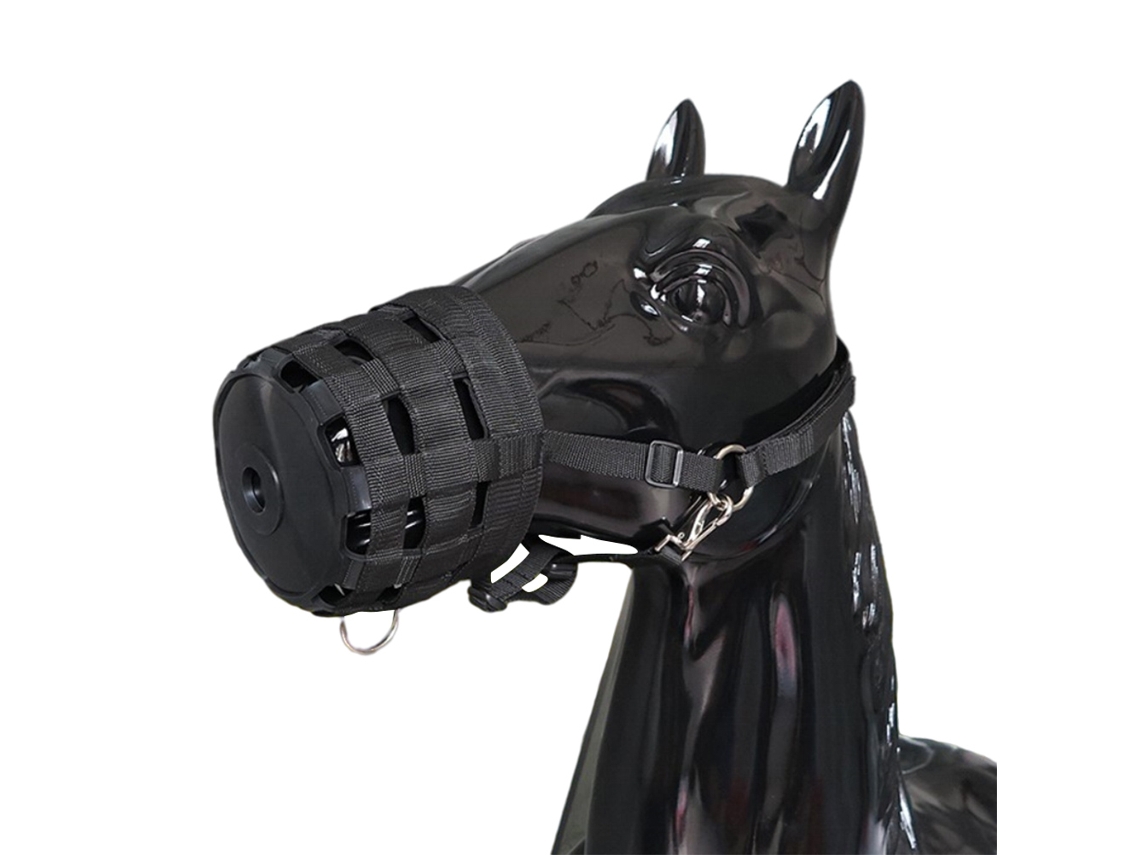 Botija De Pastagem Para Cavalo Com Forro Confortável Em Nylon Resistente Equipamento Equestre Com Fecho Velcro