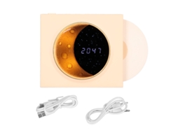Altifalante Bluetooth LAXISCREED Relógio Alarme