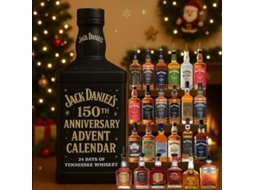 Calendário de Avento Nova LINE, Whisky Jack Daniels, 150º, Natal 2025, Festival de Chegada