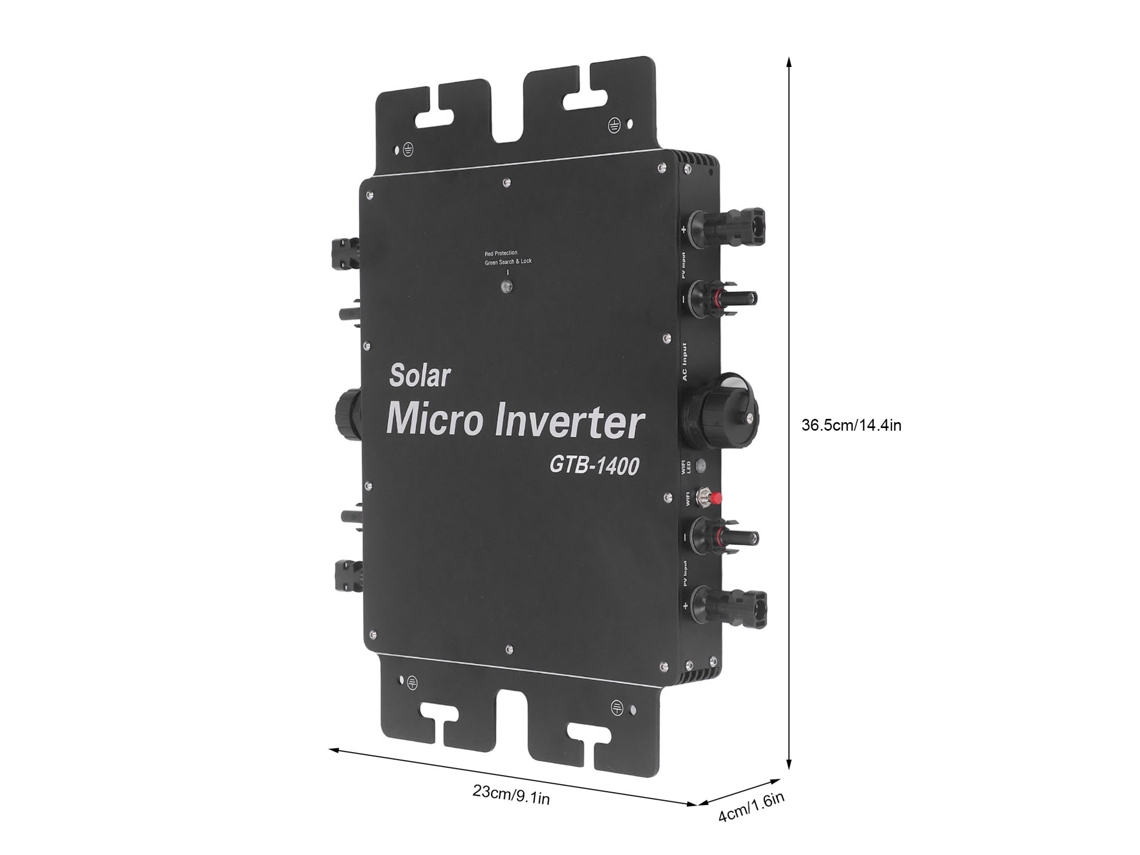 Inversor Micro Solar Grid Tie Mppt 1400w