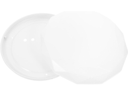 Luminária de Teto Redonda com Distribuição Uniforme de Luz para Pvc Moderno, Fácil de Limpar e Decorativa. SFUSHOS