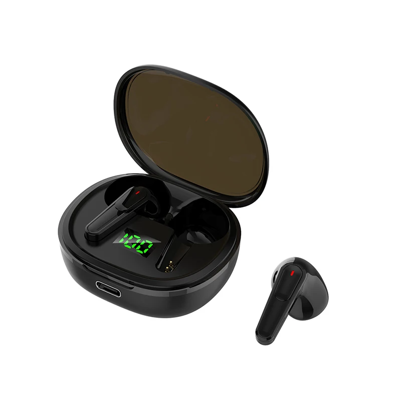 (preto) Fones De Ouvido Bluetooth Tws True Wireless De 5,3 Mm, Fones De Ouvido Estéreo Hifi, Fones De Ouvido Esportivos Com Cancelamento De Ruído