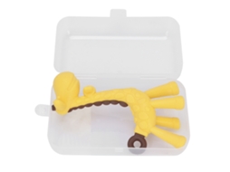 KOFIHETY Mordedor Bebê Forma De Girafa Alivia Gengivas Brinquedo De Silicone Para Bebés