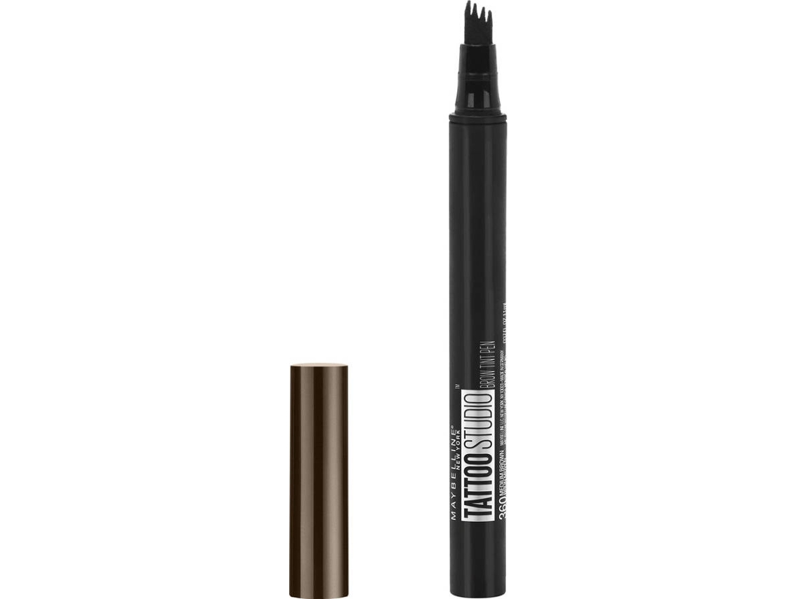Lápis de sobrancelha MAYBELLINE May Tattoobrow 1D Pen Nuinter 130 Deep