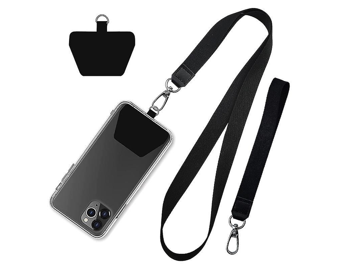 Lurelia Cordão Ajustável Para Telemóvel Iphone 14 Preto