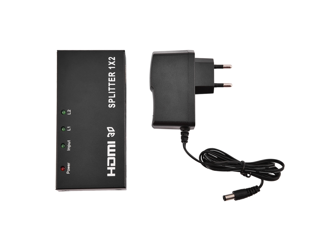 Divisor Hdmi 1x2 Suporta 4k2k Hd E Hdcp 1.4b