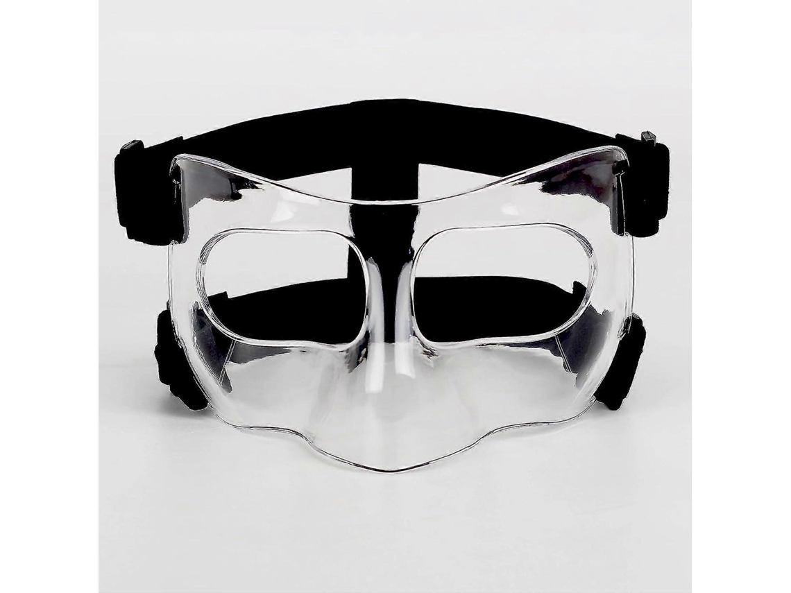 Rebe protector Nasal Ajustável para Nariz Quebrada, Máscara Transparente para Esportes Futebol Basquete, Protege Rostro e Nariz de Impactos