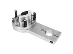 Braçadeira amortecedora para tocha de plasma de 25 mm, suporte para ferramenta de máquina de corte CNC