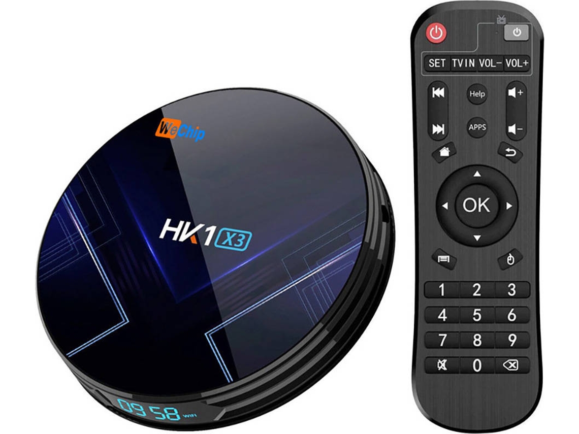 Box Smart TV WECHIP HK1 X3 (Android - 8K Ultra HD - 4 GB RAM - Wi-Fi)