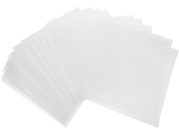 Pacote com 100 de Espuma Proteção Topbathy 23x25 Cm, 0,5 Mm, Contra Impactos, Materiais Embalagem Epe, Envelop