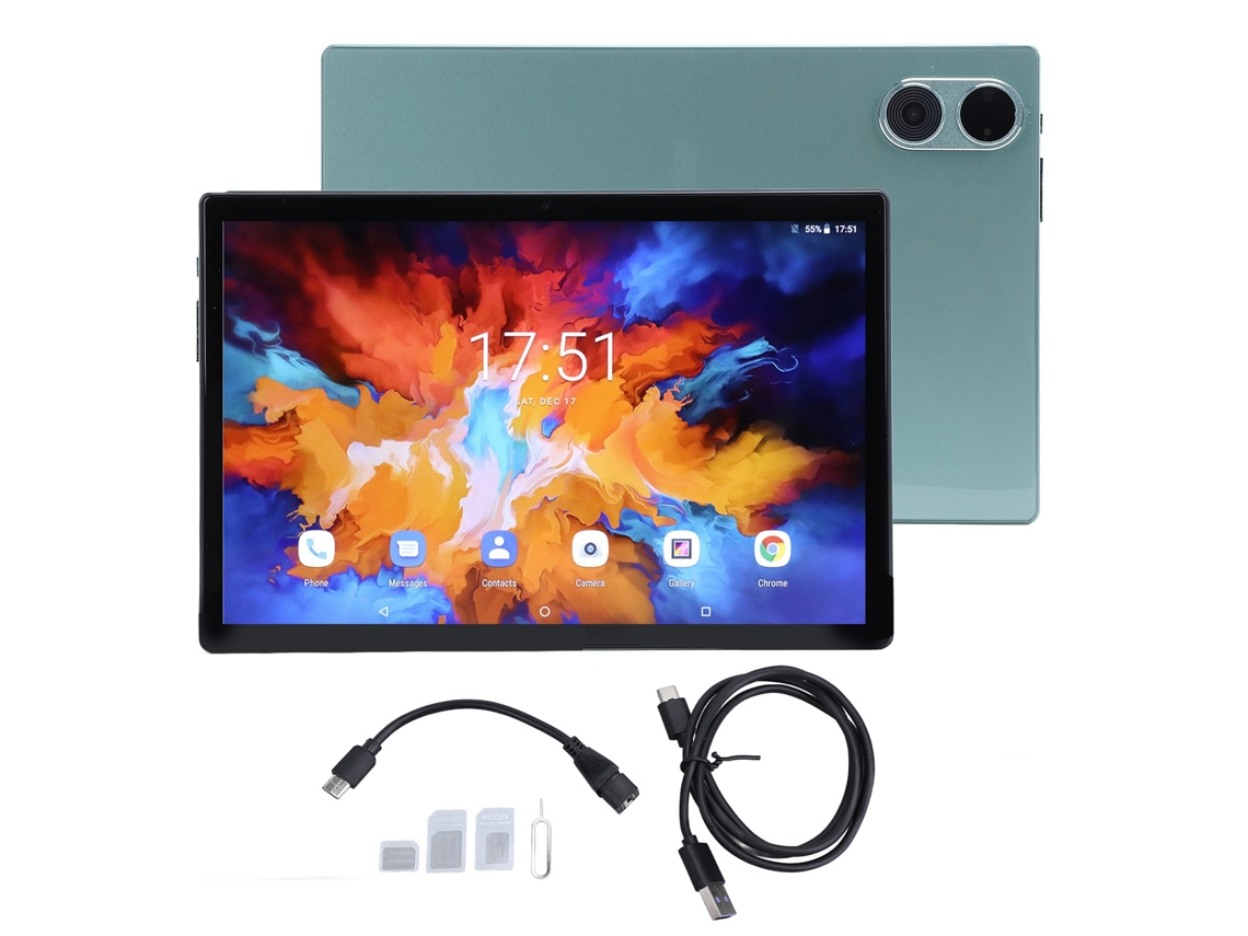 Tablet De 10,1 Polegadas 4g Lte Octa Core 8gb Ram 128gb Rom Bateria De 8800mah 2.4g 5g Wifi Tablet Para Android 11