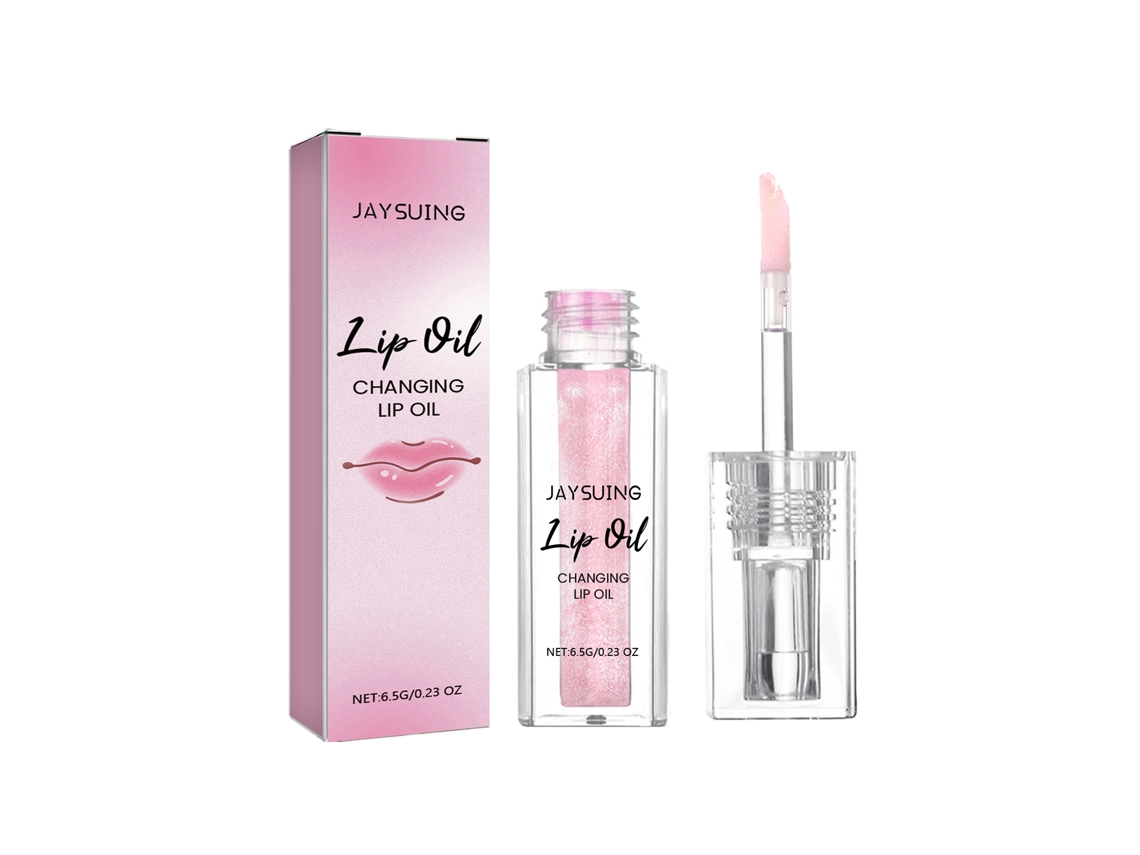 Óleo Labial LAXISCREED com Cor Que Muda de Tom de Forma Elegante e Natural