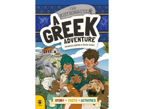 Livro a greek adventure de frances durkin (inglês)