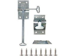 Suporte De Porta Para Rv, Trava De Porta Metal 15cm 6 Polegadas, Fácil De Instalar Para Trailers E Vans Carga