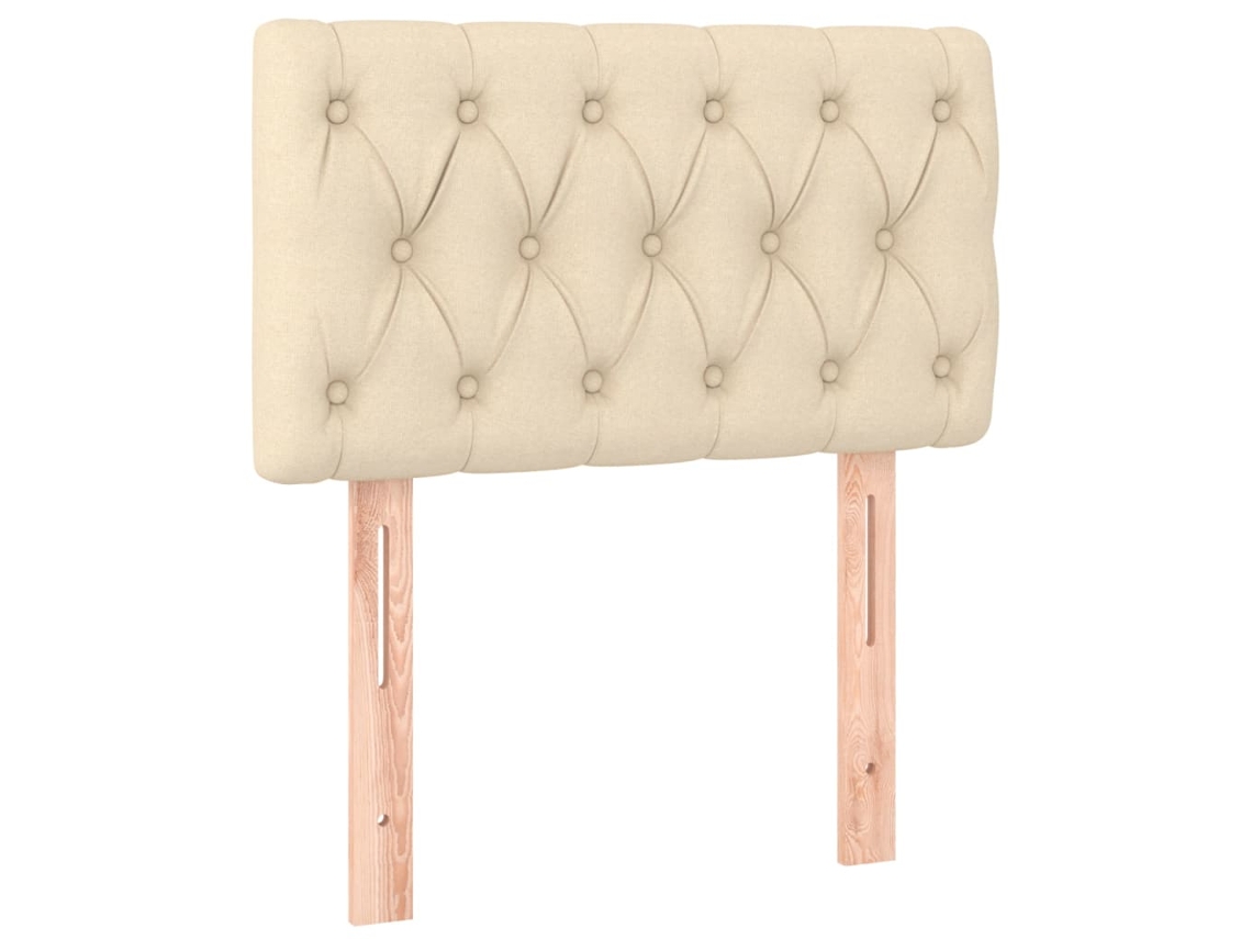 Headboard, Headboards Vidaxl Creme Tecido (80 Cm)