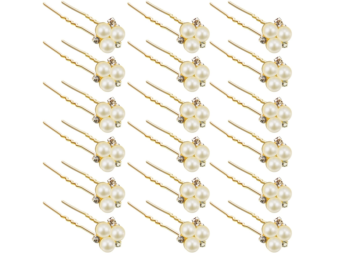 18 Peças Acessórios Para Cabelo Noiva Pinça De Pérola Acessórios Para Cabelo Casamento Noivas Damas De Honra Meninas Flor