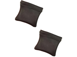 Bolsa Para Fones De Ouvido Em Couro Pu, Bolsa De Armazenamento Portátil Com Fivela De Mola, Para Fones, Moedas, Chaves, Pendrives, Brincos, Joias (2)