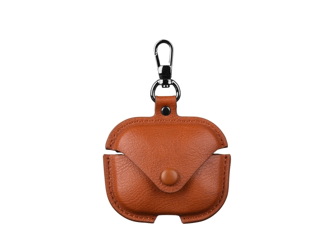 Capa Protetora Halinuia Couro Negócios Modelo Rb56s (compatível Redmi Buds5/6s, Couro Elegante E Gancho Portátil)