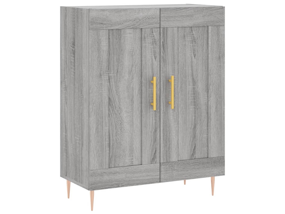 Sideboard, Sideboards Vidaxl Cinzeto Madeira Processada (n/a)