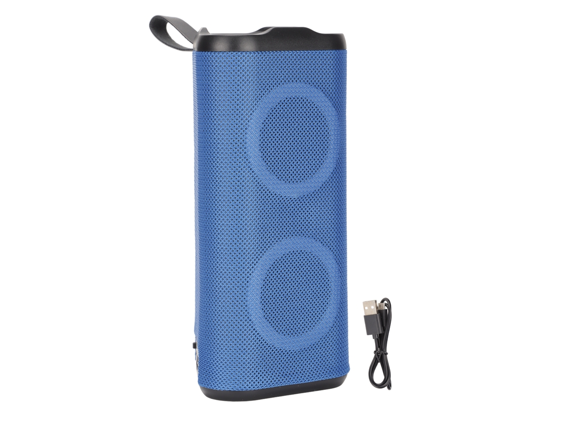 Caixa de Som Bluetooth portátil com luz RGB, suporte cartão TF, efeito de luz, à prova d'água