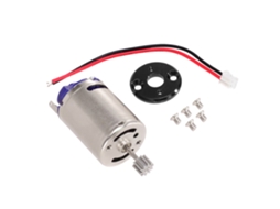 Acessórios Atualizados: Motor Escovado de Alta Velocidade 370 com Base para Modelos de Veículos Rc Mn99s Mn78 Wpl C24 C34 Peças de Reposição MDUG