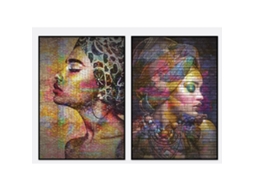 Tela DKD HOME DECOR (Tecido - Multicor)