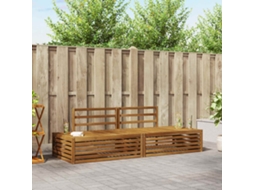 Vidaxl 2 Unid. Conjunto De Sofás Para Exterior Natural