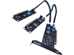 Placa Adaptadora Pcie Avançada Sff 8654 8i para Sas4.0 Que Permite a Transferência de Dados. SFUSHOS