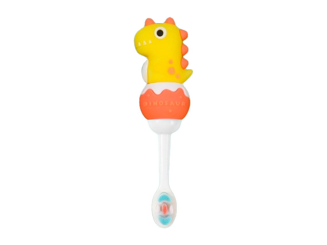 Escova de Dentes para Bebês Escovas de Dentes para Treinamento Infantil Laranja