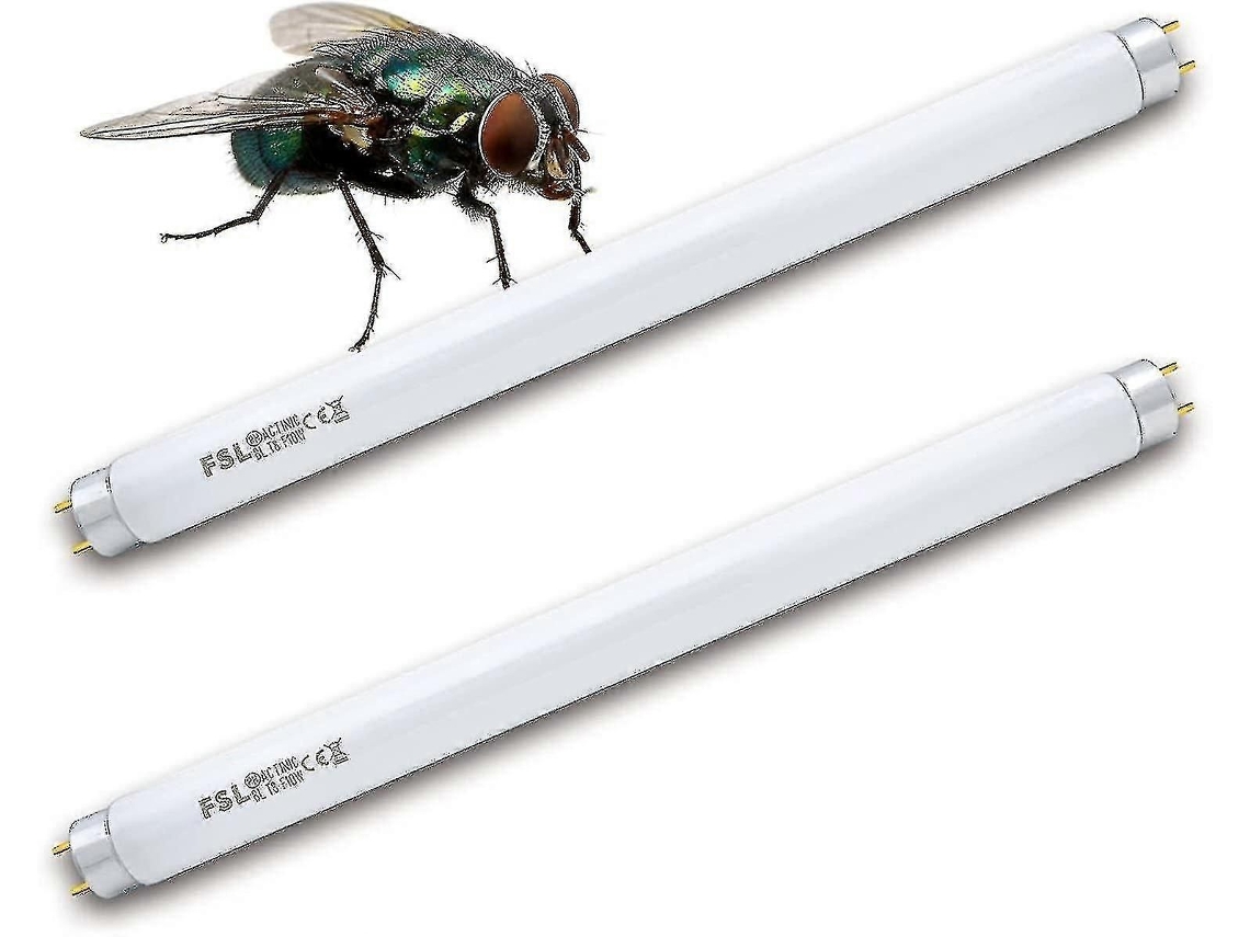 Lâmpada De Substituição 2025 Fsl T8 F10w Bl Para Mata-mosquitos, Tubo Uv 34,5 Cm Mata-mosquitos/inserção 2 0 W