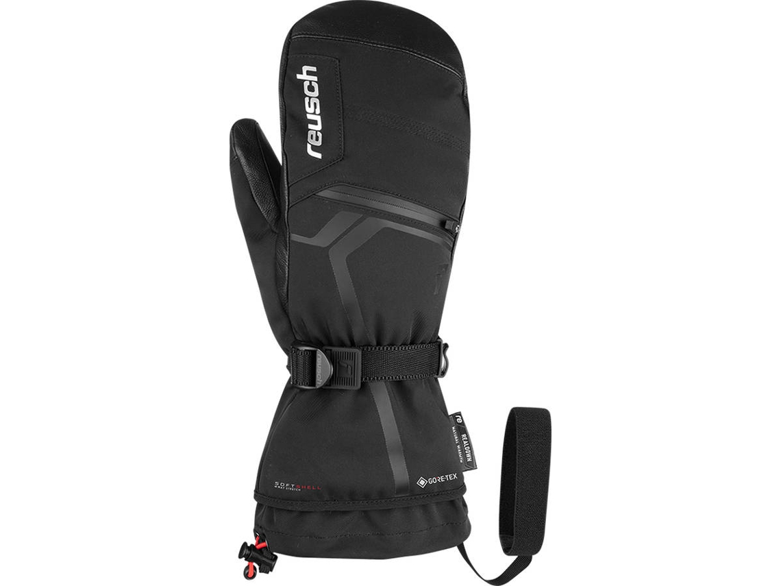 Luvas para Homem REUSCH Down Spirit GTX Preto, Cinzento para Ski (T8)