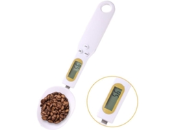 Colher De Medida Digital Cozinha Café 500g/0.1g Lcd Precisão Alta Função Tarar Modo Hold Abs Portátil