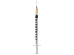 Seringa para Insulina Extrafina Tubo 1ml 100 Ui Agulha Removível 26 Gauge 0,45x12 Mm 1 Peça Extrafina EXTRAFINE