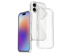 Capa Transparente Para Iphone 17 Pro Max Com Fixação Magnética E Proteção Anti-queda.