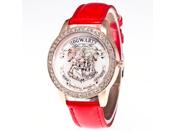Reloj De Pulsera De Cuarzo Unisex Para Hombres Mujeres Estudiantes Pareja Zhoulianfa Rojo