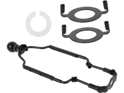 Kit de Suporte para Lâmpada com Tampas Removíveis e Suportes de Montagem de Substituição. SFUSHOS