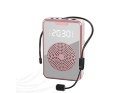Amplificador de voz portátil Slowmoose para professores com microfone, fones de ouvido e alto-falante recarregável para treinamento