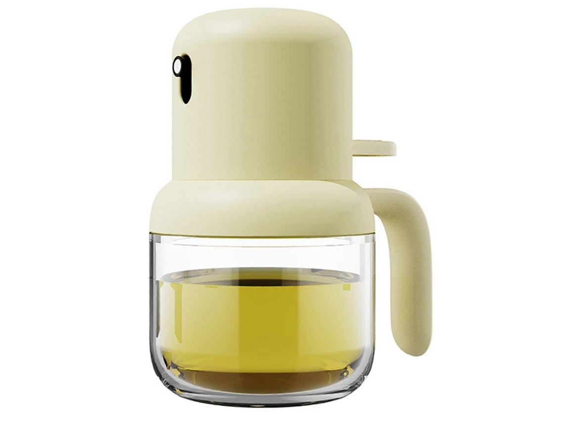 Recipiente Yellowoil Para Armazenamento De Óleo Com Spray, Grande Diâmetro, Fácil De Limpar, Dupla Função Para Assar E Grelhar Ao Ar Livre.