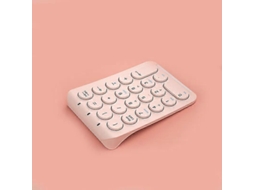 Teclado Numérico Sem Fio Bluetooth Missgoal, Teclas Redondas, 22 Teclas, Recarregável, Para Laptop E Pc. Everley891