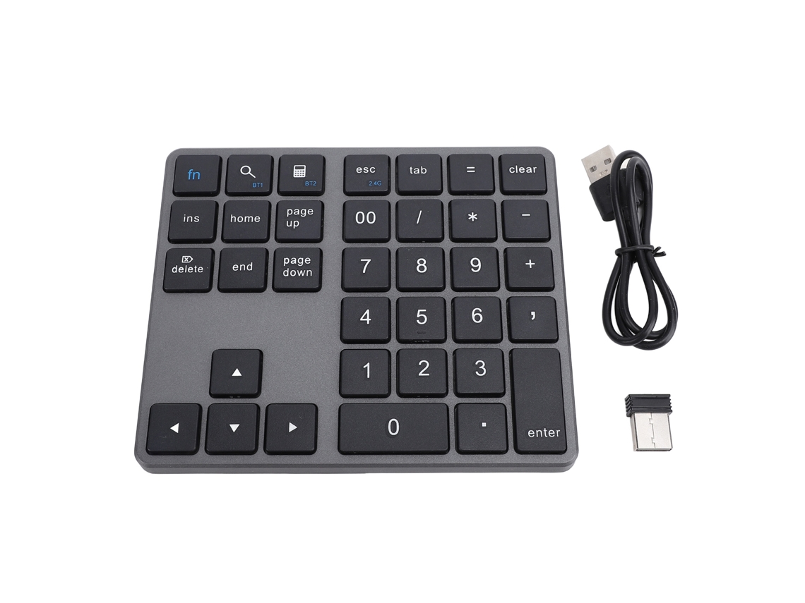 Teclado Numérico Sem Fio 2.4g Bt